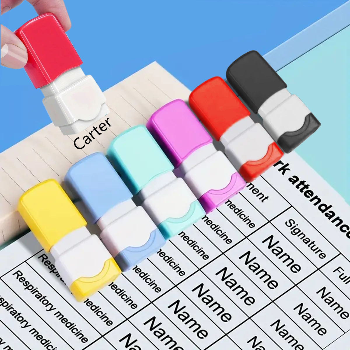 Direct To Garment Ink - Customized children's name stamp,personalized signature ink