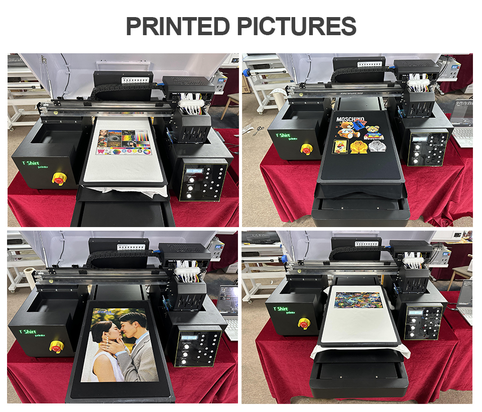Commercial Printing Machine For Shirts - A3 Garment Dtg Printer A3 I3200