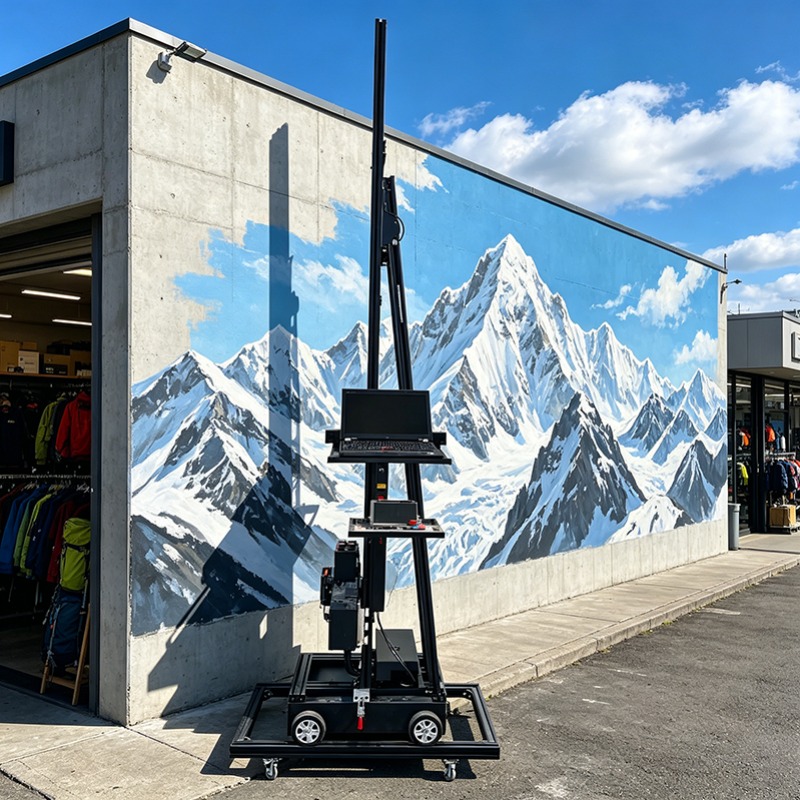 Custom Mural Printing Machine, - Commercial Wall Printing Machine avis et prix