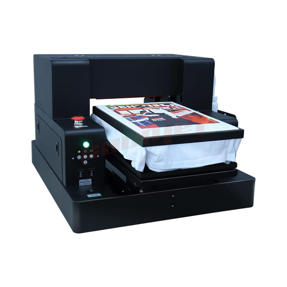 DTG Tshirt  flatbed Printer A4 - Commercial Printing Machine For Shirts avis et prix
