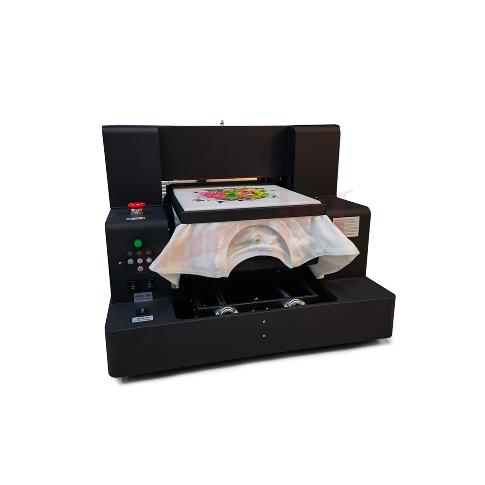 DTG Tshirt  flatbed Printer A4 - Commercial Printing Machine For Shirts avis et prix