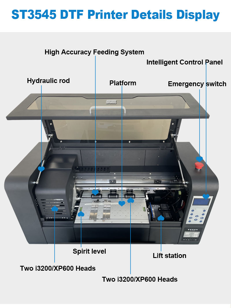 30CM A3 DTF Printer Xp600/I320 - Commercial Printing Machine For Shirts avis et prix