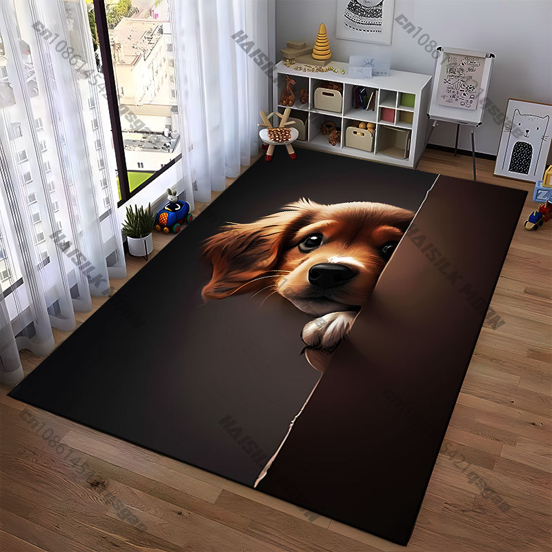21 Sizes Curious puppy peeking - Commercial Wall Printing Machine avis et prix