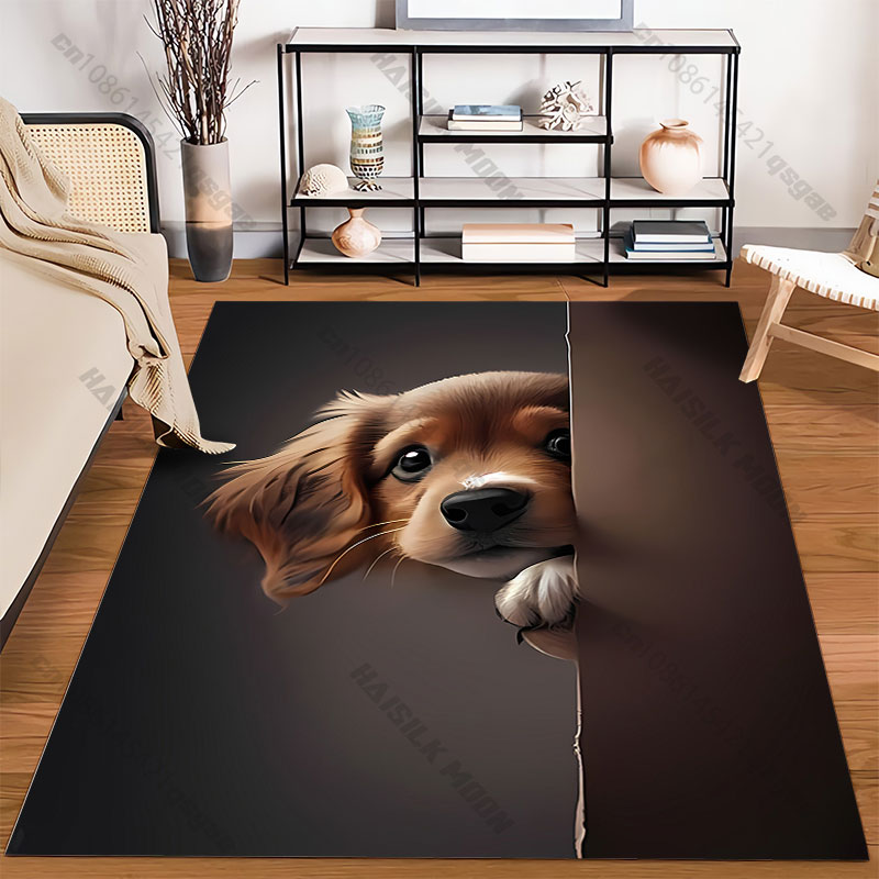 21 Sizes Curious puppy peeking - Commercial Wall Printing Machine avis et prix