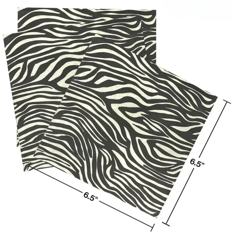 20pcs 33cm 2-Ply New Black and - Wholesale Commercial Printing avis et prix