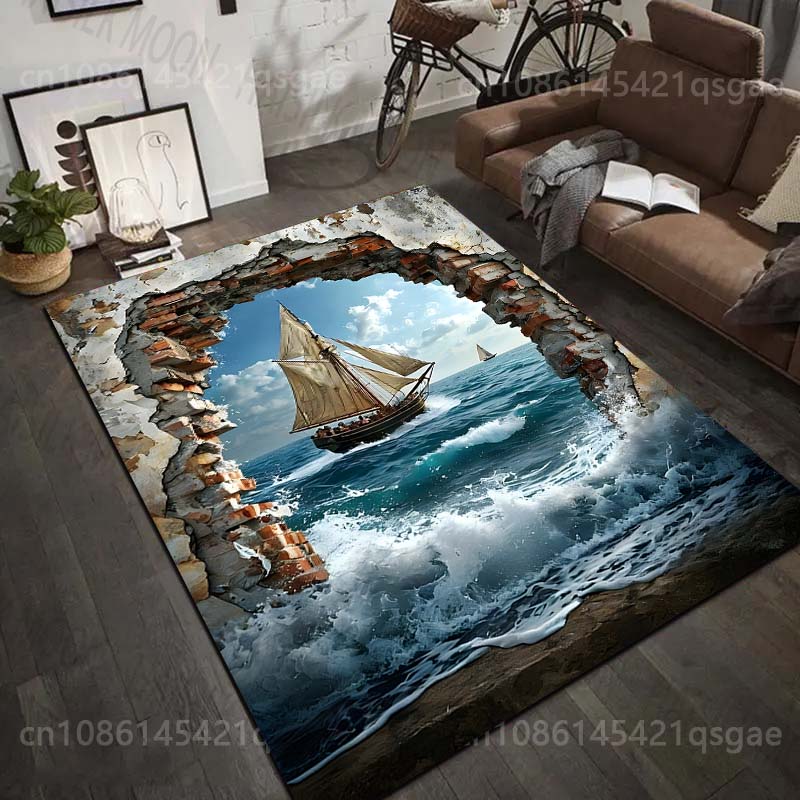 1PC Sailing ship through broke - Commercial Wall Printing Machine avis et prix
