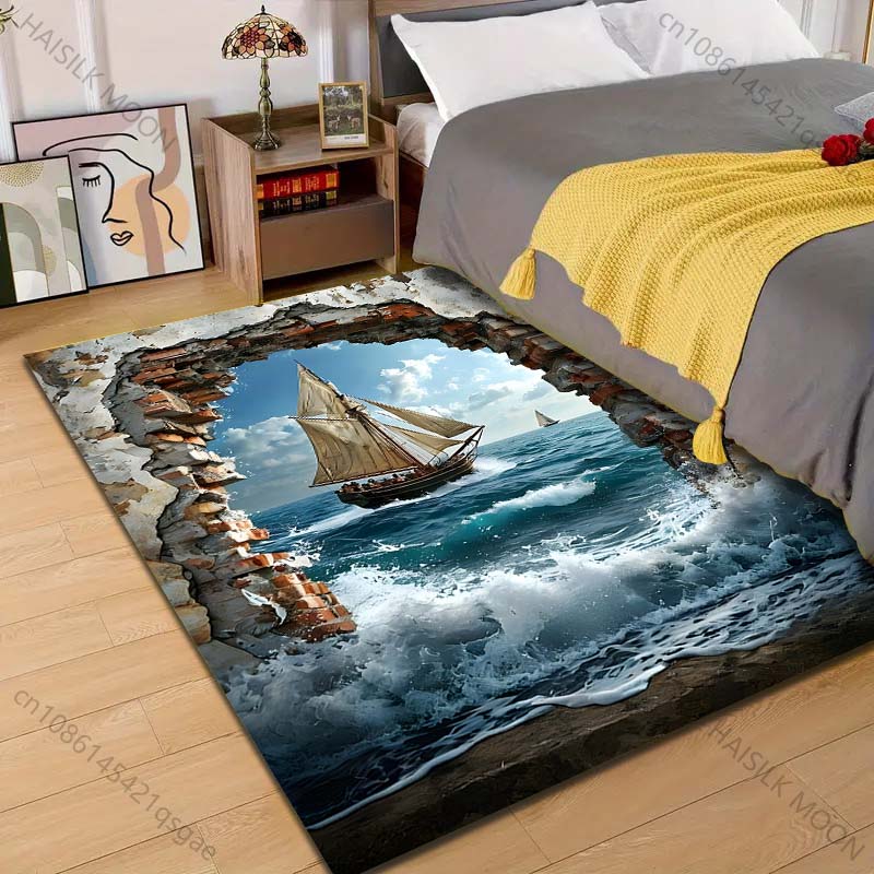 1PC Sailing ship through broke - Commercial Wall Printing Machine avis et prix