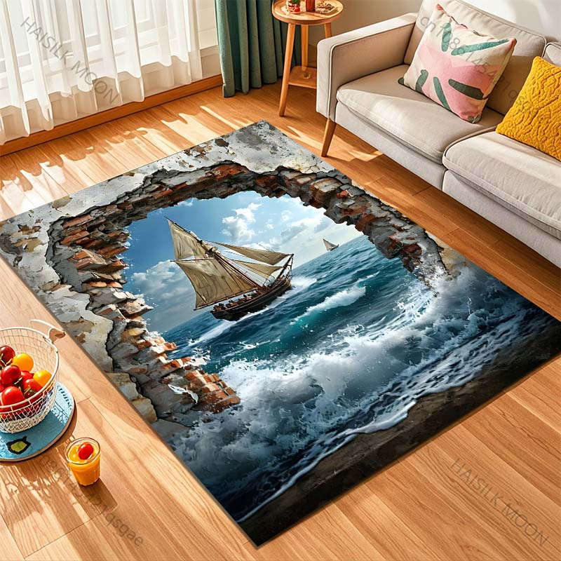 1PC Sailing ship through broke - Commercial Wall Printing Machine avis et prix