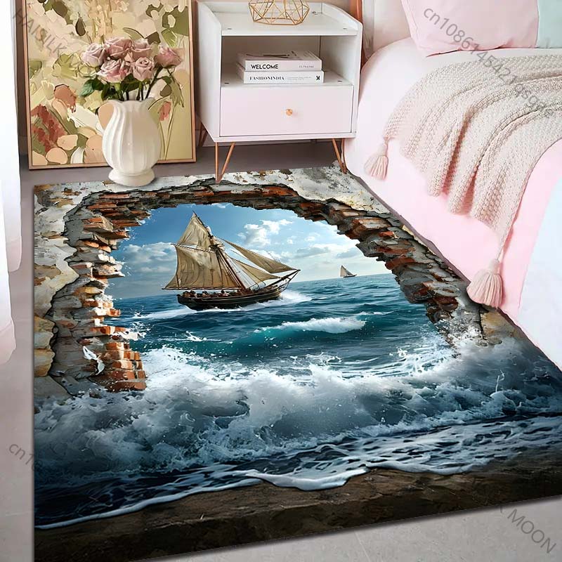 1PC Sailing ship through broke - Commercial Wall Printing Machine avis et prix