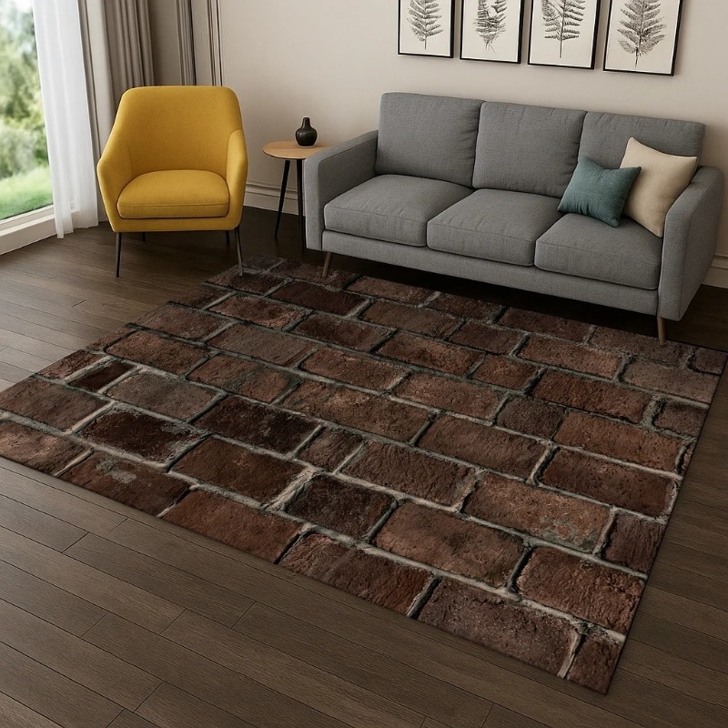 3D Brick Stone Building Carpet - Commercial Wall Printing Machine avis et prix