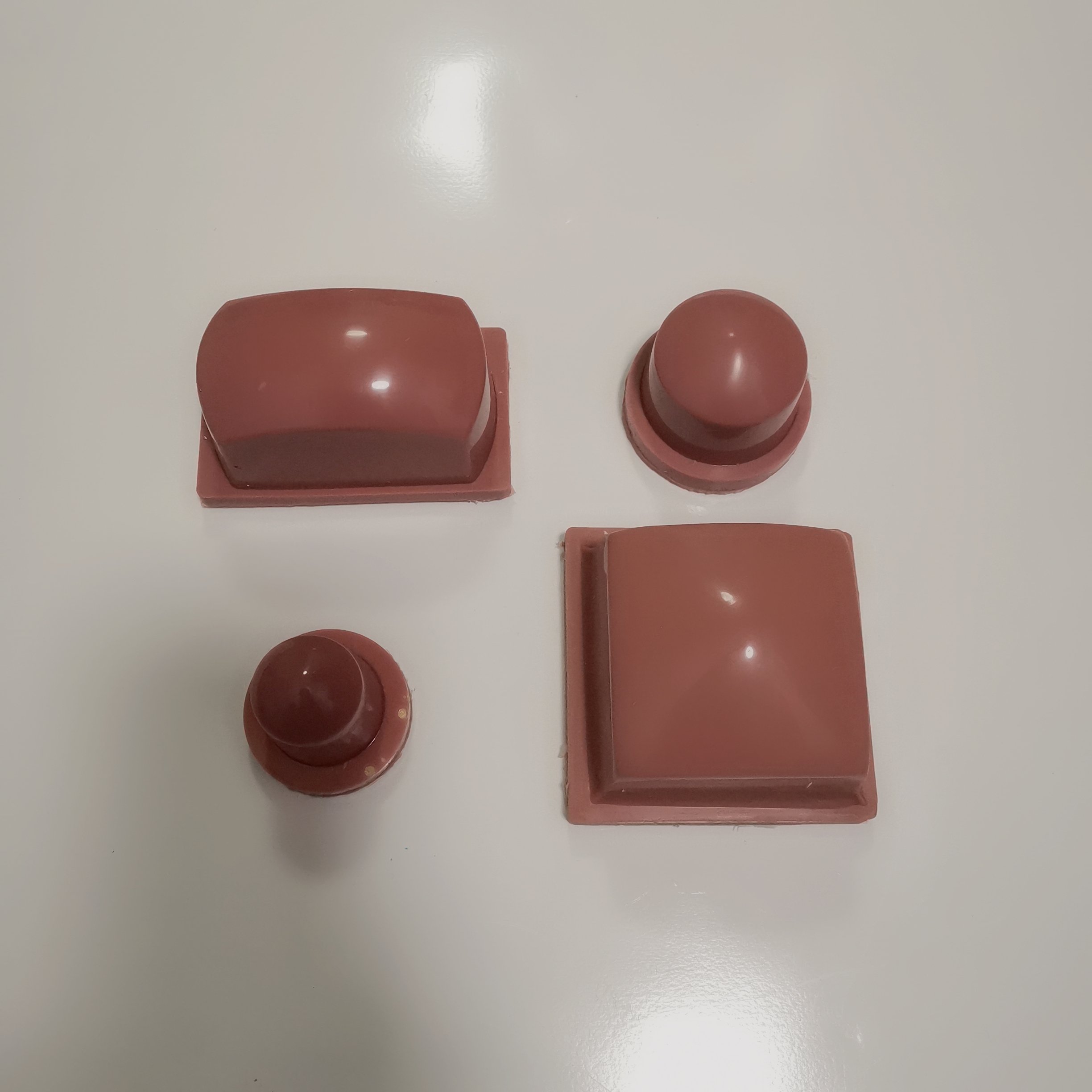 4 Pieces Silicone Material Pad - Wholesale Commercial Printing avis et prix