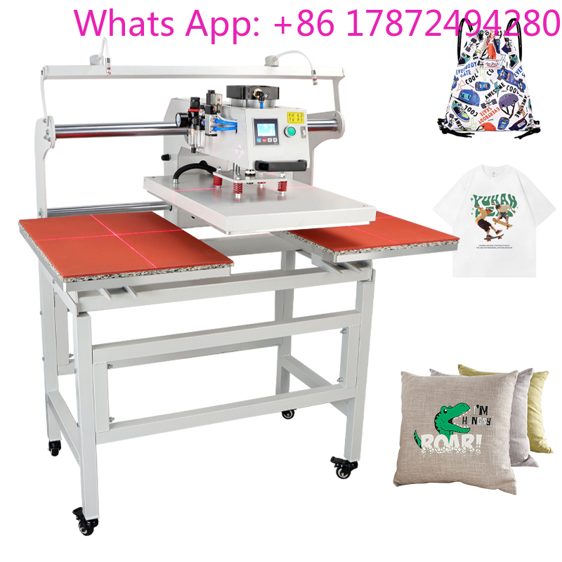 Dual Electric Slide Hot Stampi - Commercial Printing Machine For Shirts avis et prix