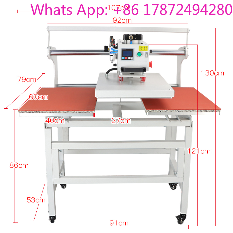 Dual Electric Slide Hot Stampi - Commercial Printing Machine For Shirts avis et prix