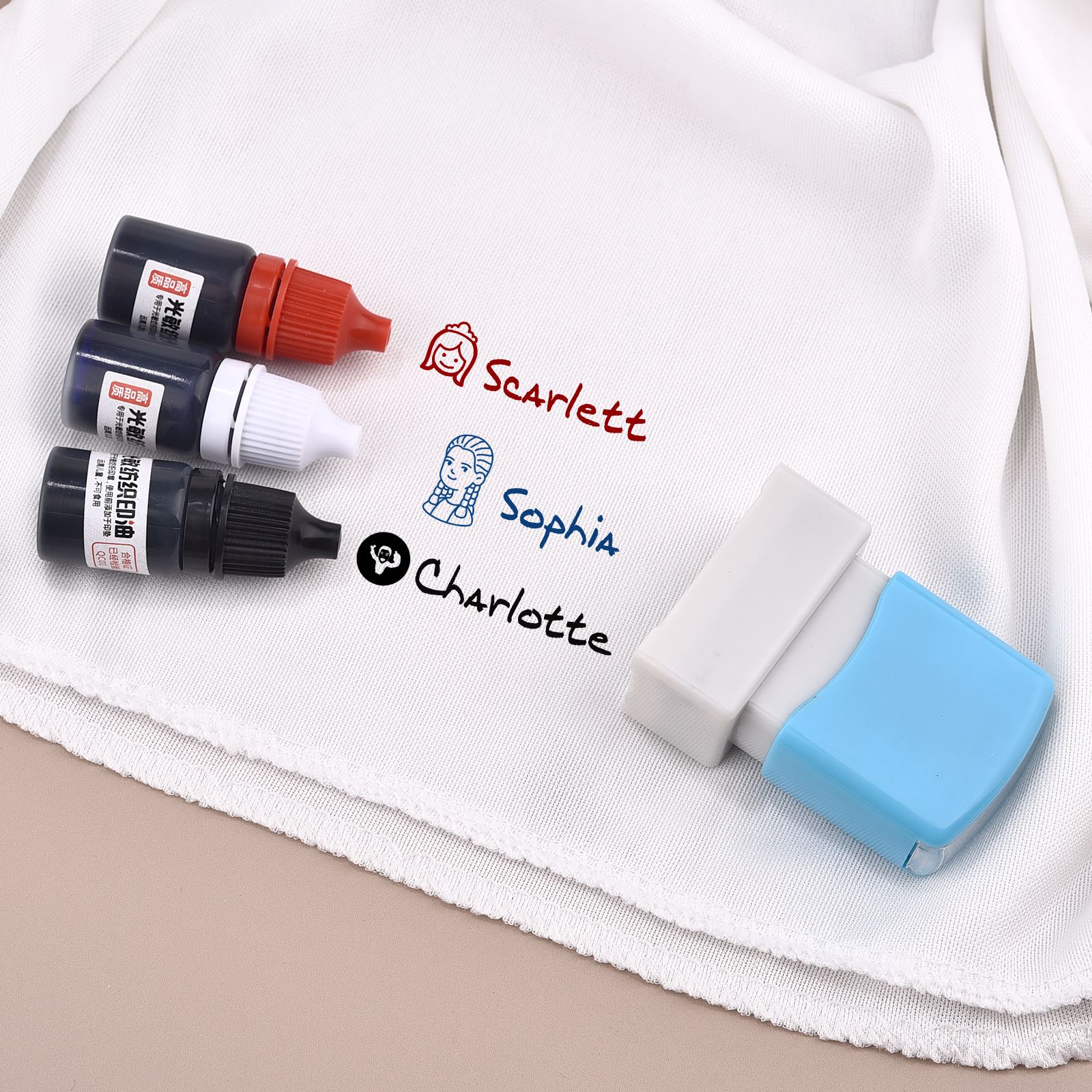 5/10ml Textile Waterproof Ink  - Direct To Garment Ink avis et prix