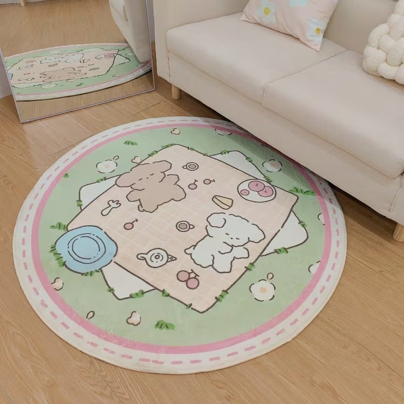 Cute Rabbit Bear Cake Print Ro - Wholesale Commercial Printing avis et prix