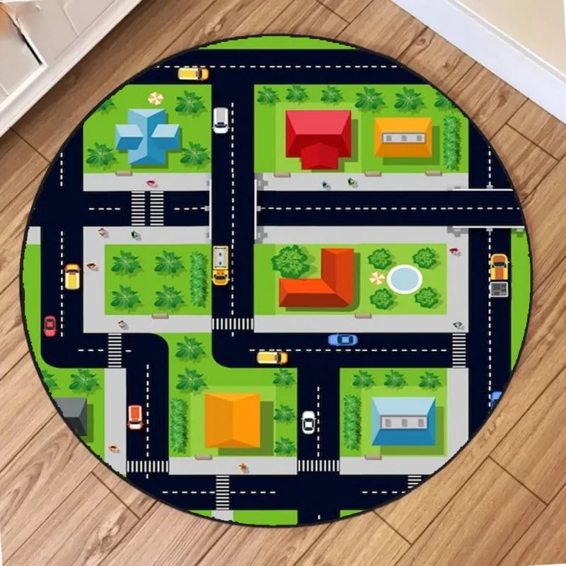 Train Track Map Circular Carpe - Commercial Wall Printing Machine avis et prix