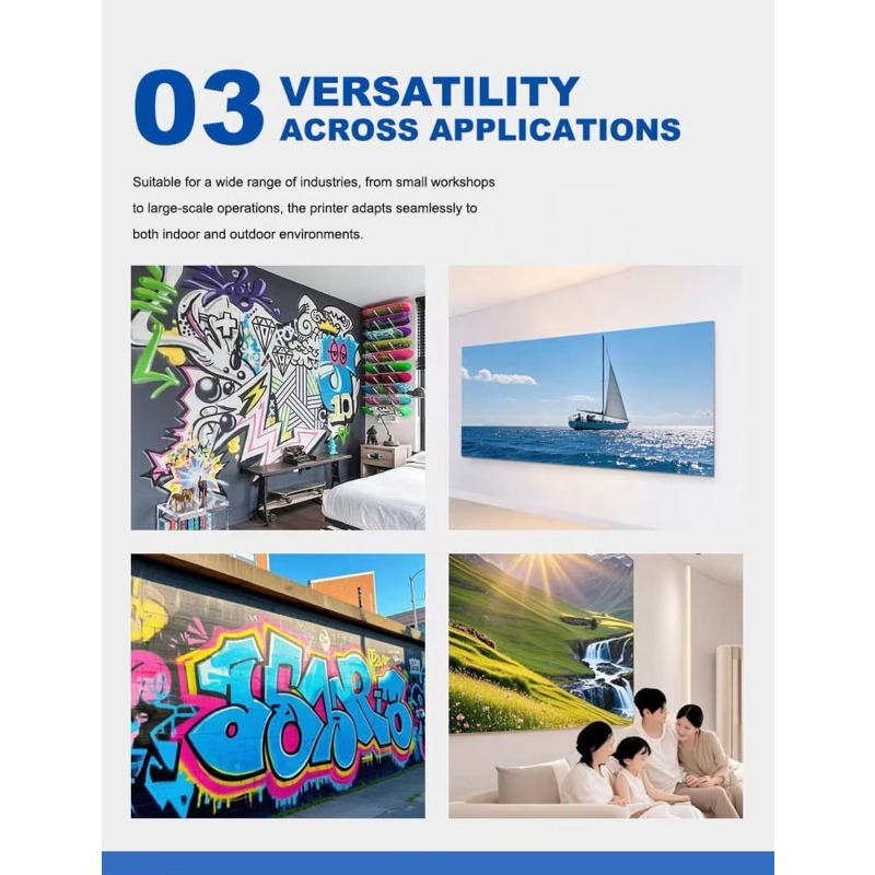 Compact Vertical Printer Syste - Commercial Wall Printing Machine avis et prix