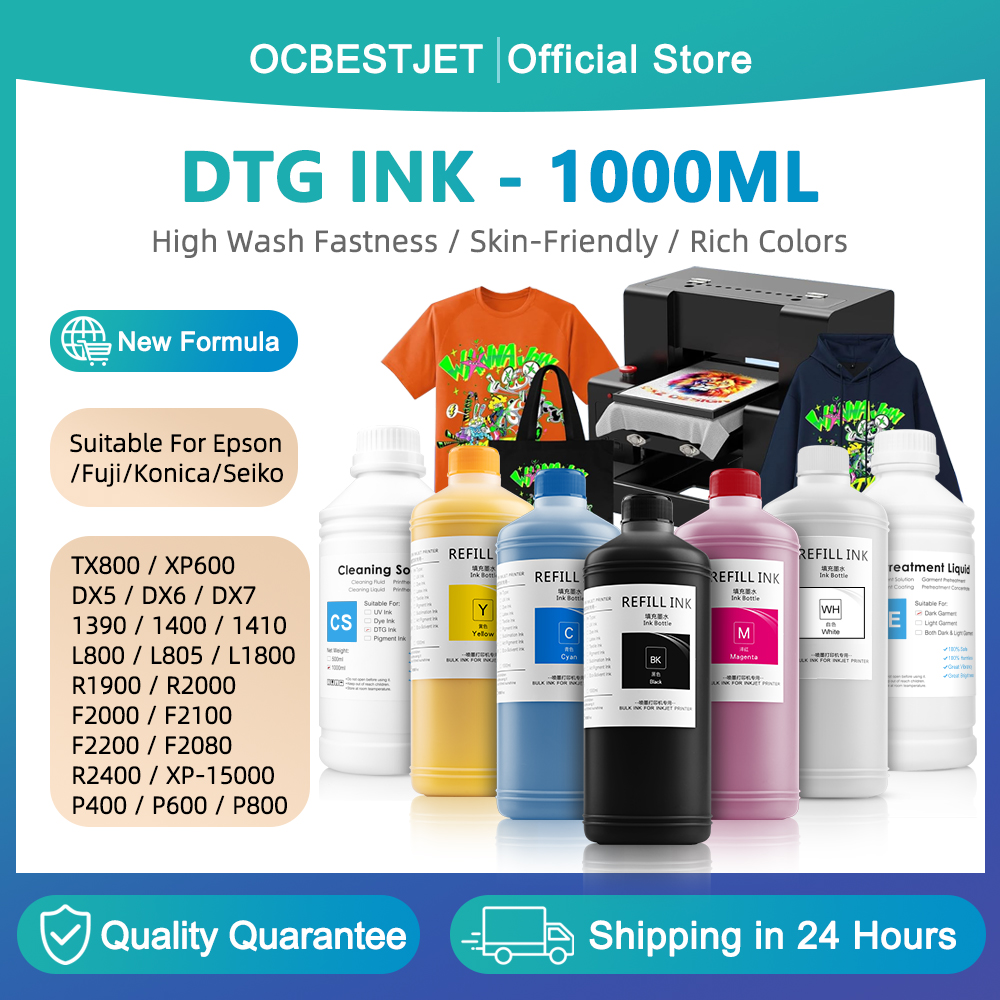 1000ML DTG Ink Direct to Garme - Direct To Garment Ink avis et prix