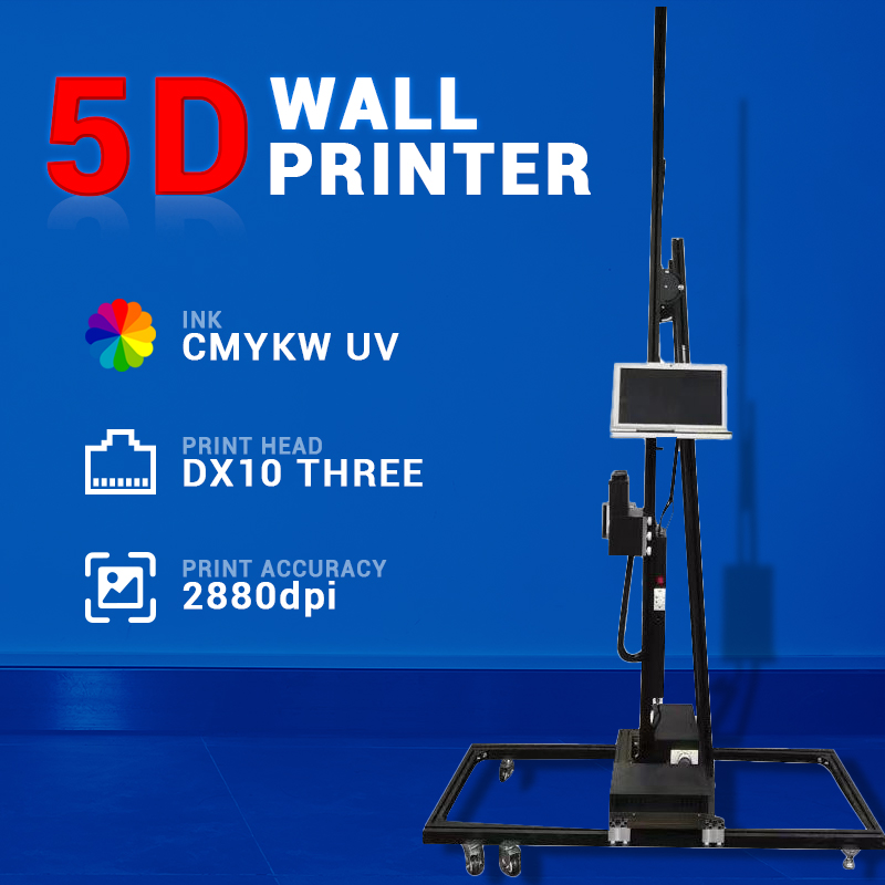 BK-UP600S 3D UV Commercial Adv - Commercial Wall Printing Machine avis et prix