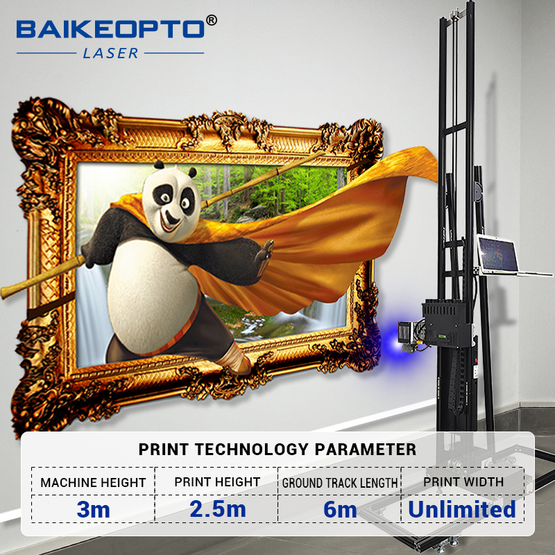 BK-UP600S 3D UV Commercial Adv - Commercial Wall Printing Machine avis et prix