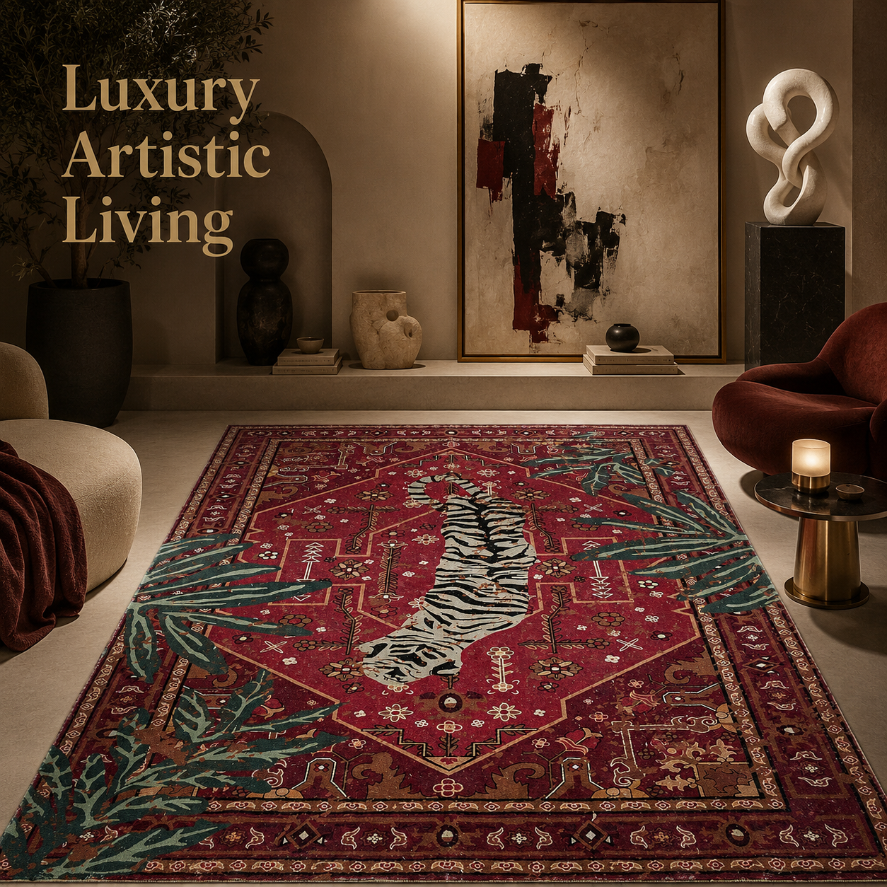 Savara Leopard Rug Luxury Anim - Wholesale Commercial Printing avis et prix