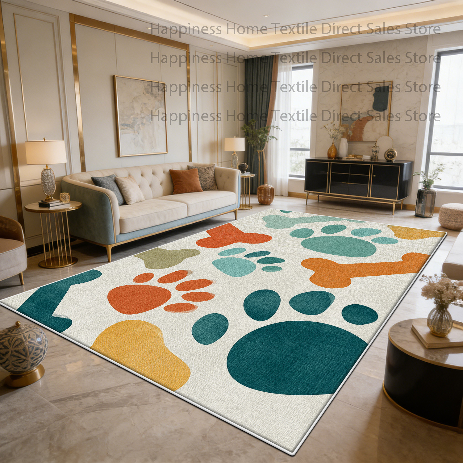Nordic Modern Pet Paw Print Li - Wholesale Commercial Printing avis et prix