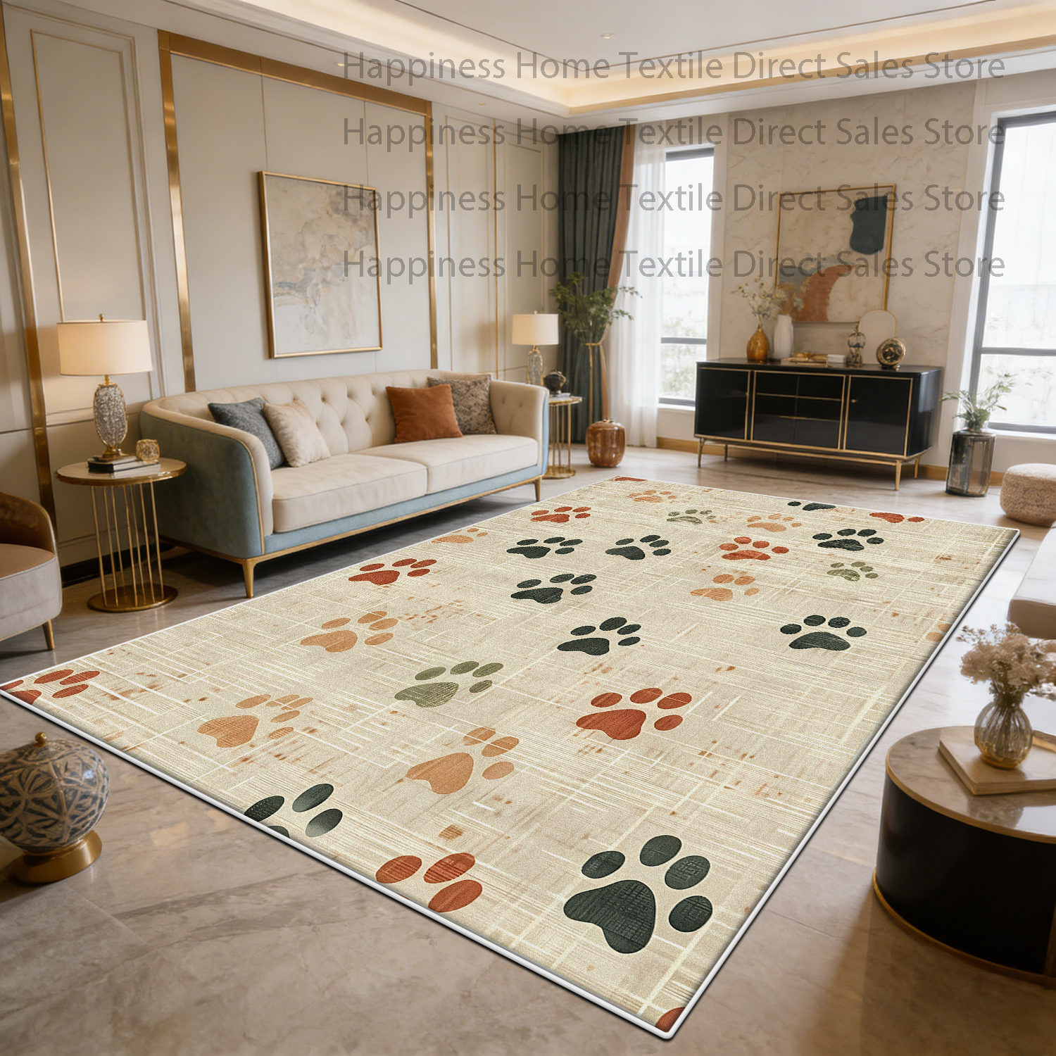 Nordic Modern Pet Paw Print Li - Wholesale Commercial Printing avis et prix