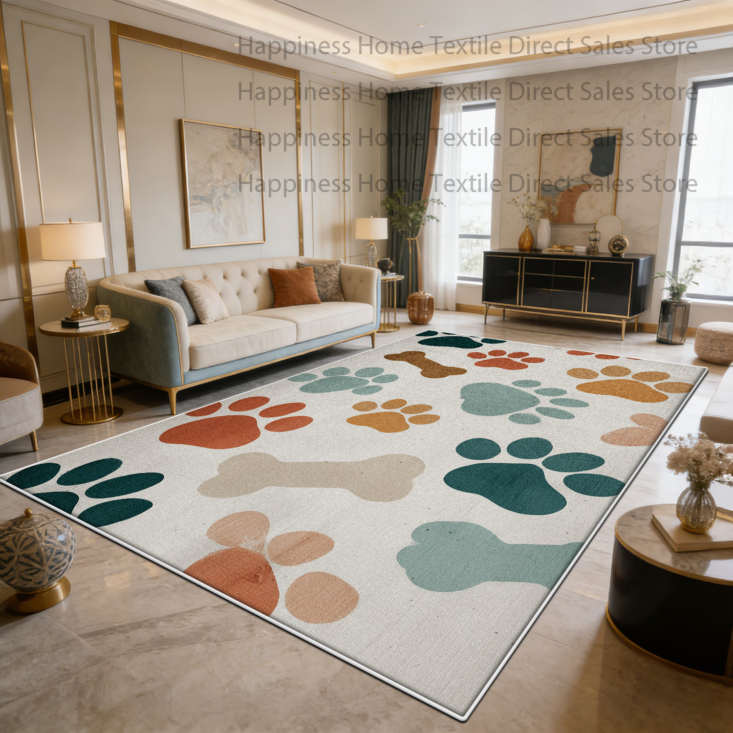 Nordic Modern Pet Paw Print Li - Wholesale Commercial Printing avis et prix