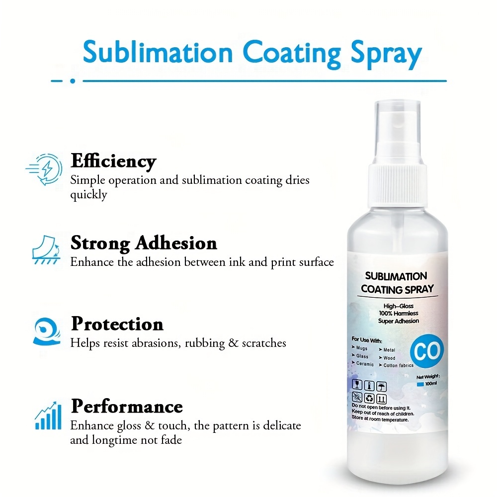 100ml Sublimation Coating Spra - Direct To Garment Ink avis et prix